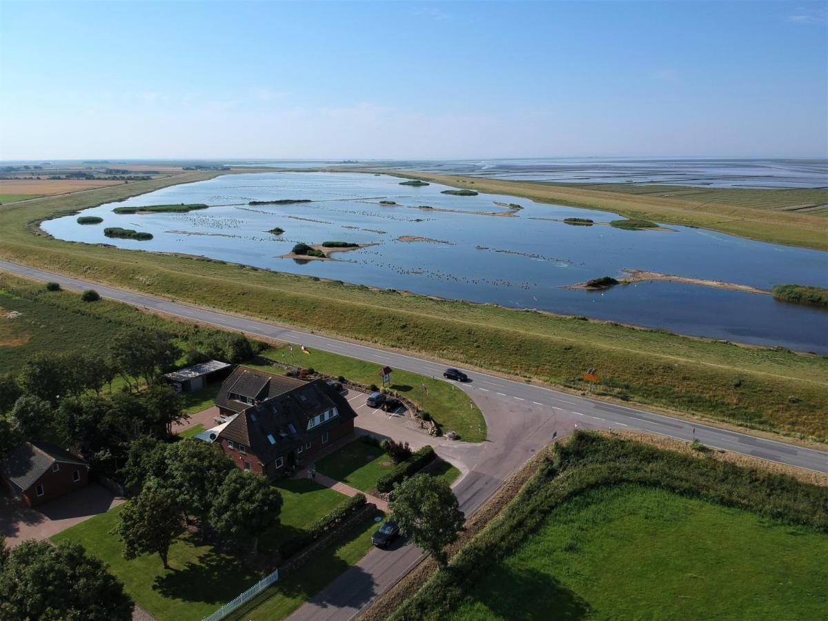 Deichhus Nordseeliebe Direkt Am Deich - Nordsee - Dagebuell - Am Vogelreservat Extérieur photo